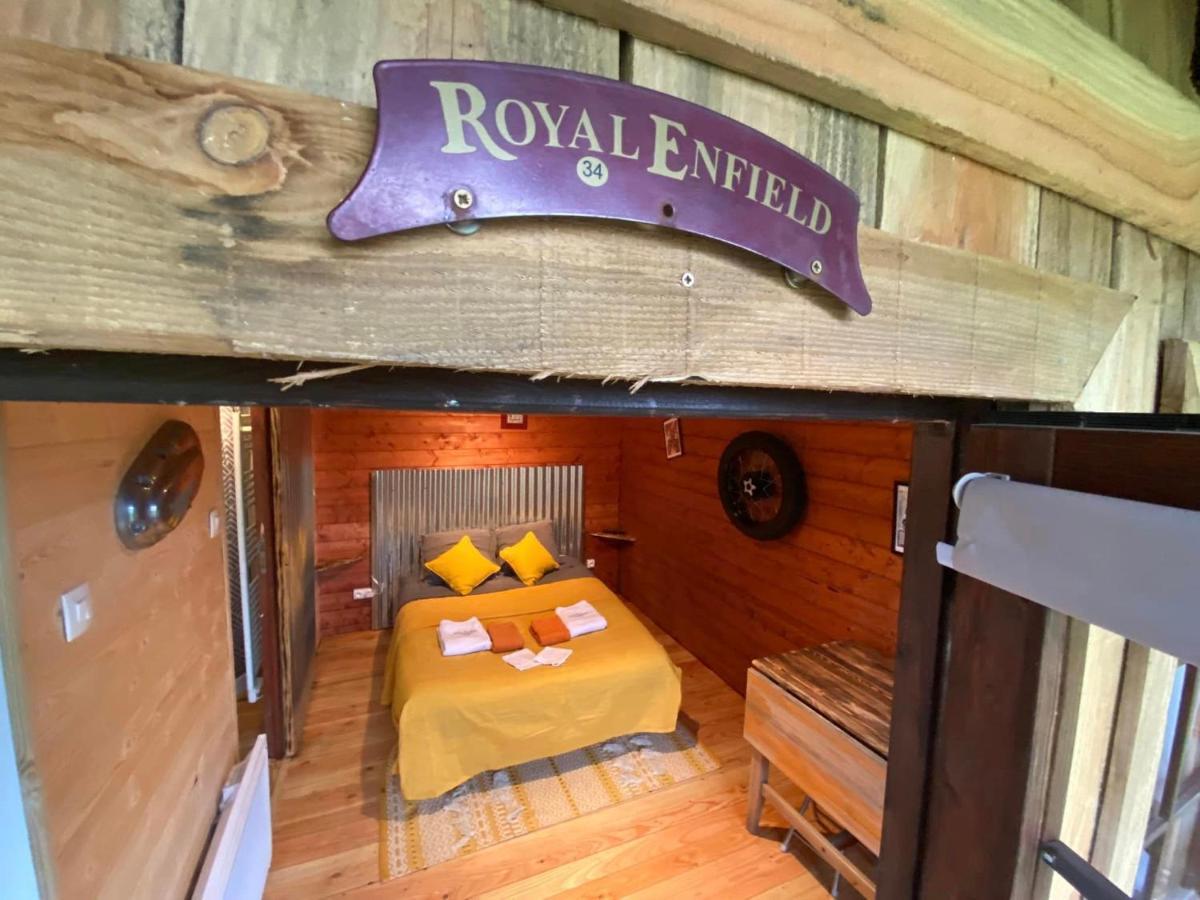 "Le Maloya" Chalets Independants -Chambre Balneo - Relais Motards Lacaune Exteriör bild